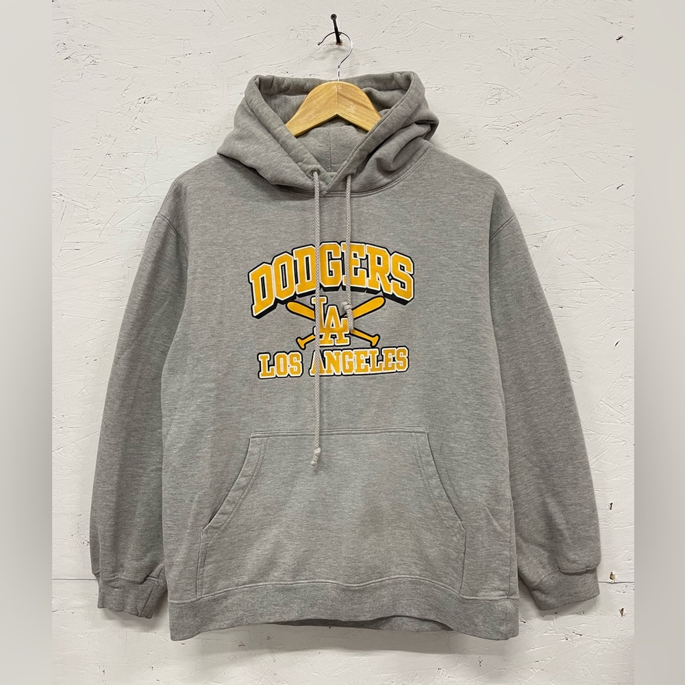 MLB LA Dodgers Spell Out Hoodie, Size S